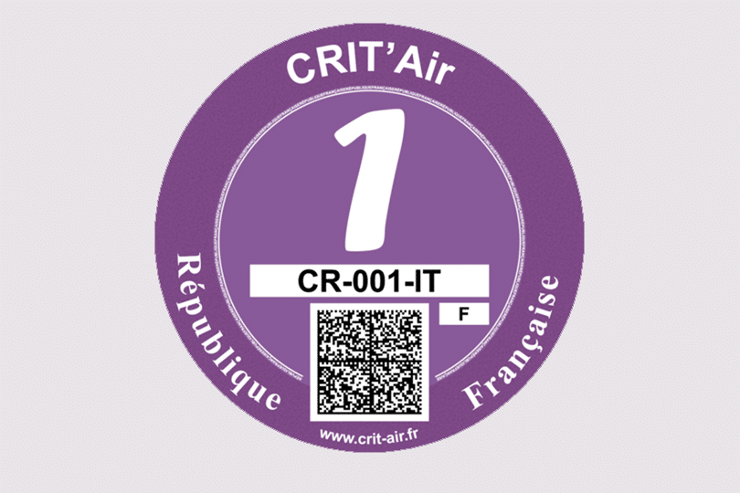 Crit´air pour voiture occasion allemagne